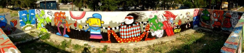 Mural by Mike + Lucas and more of the SpraTX crew