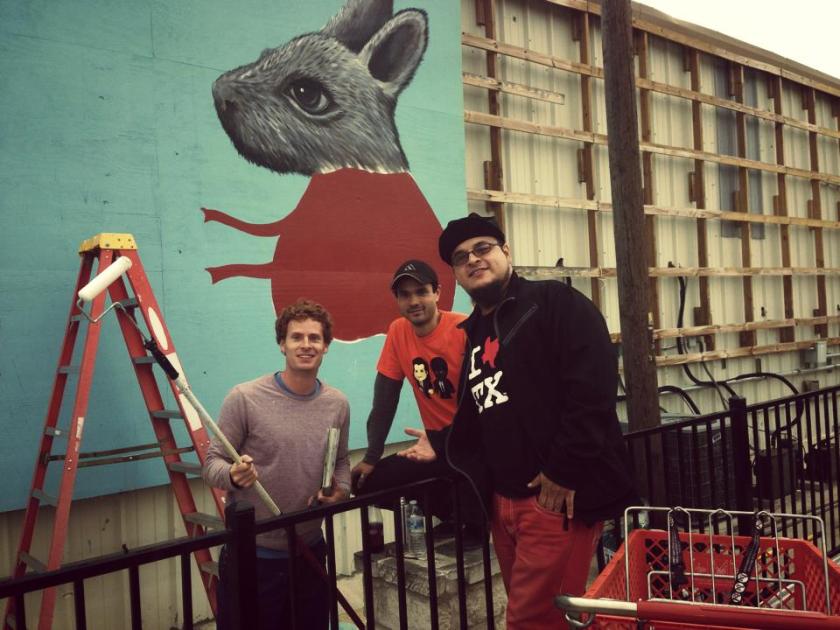 mike and lucas and other guy